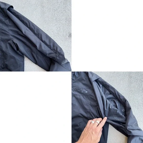 Oakley Jacket Mens XL Black Lightweight Ski Snowboard Coat Outdoors Warm Winter - Picture 2 of 8